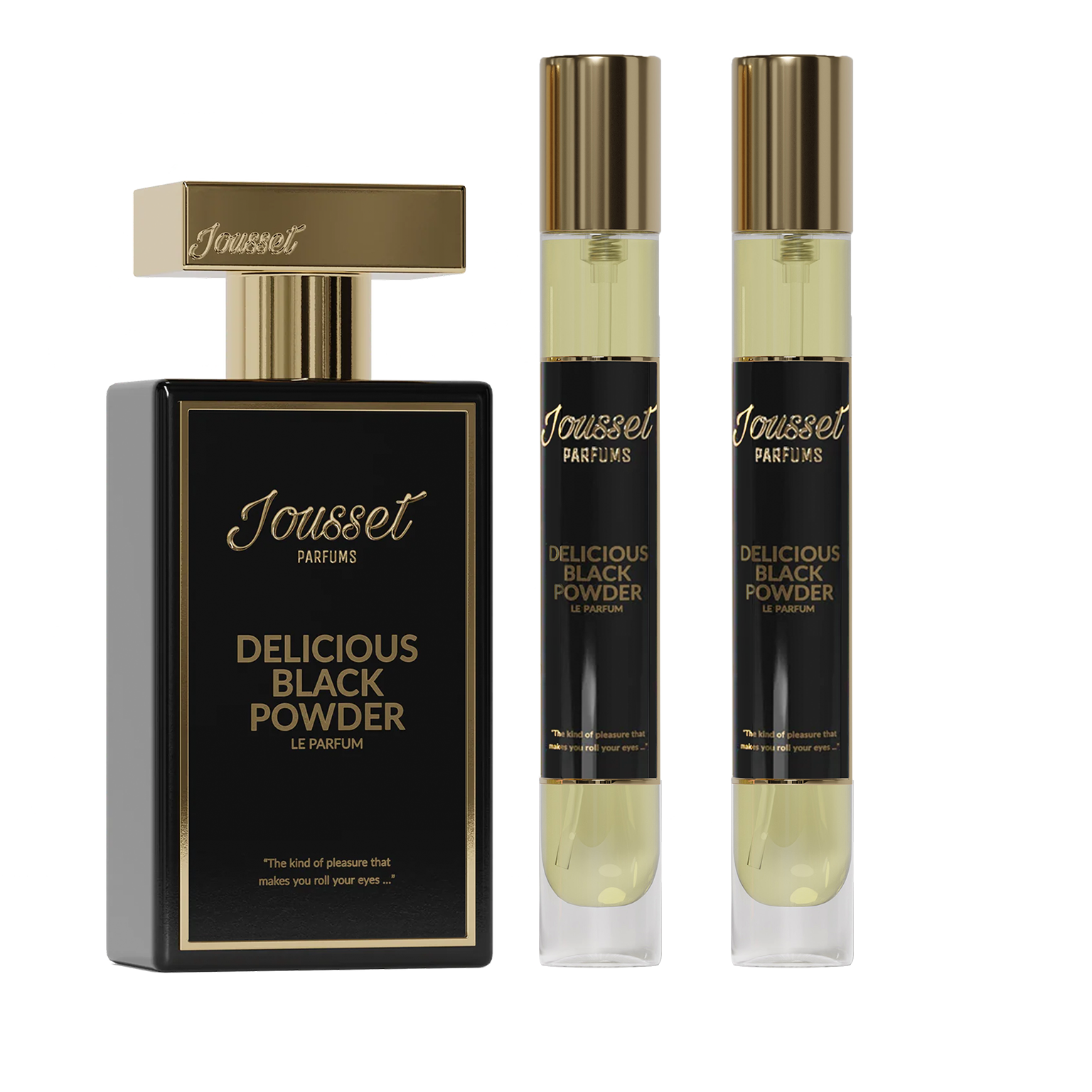 Delicious Black Powder + 2 x 15ml Free